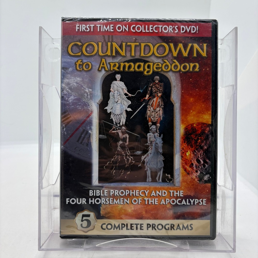 Countdown to Armageddon Bible Prophecy Four Horsemen of the Apocalypse DVD New